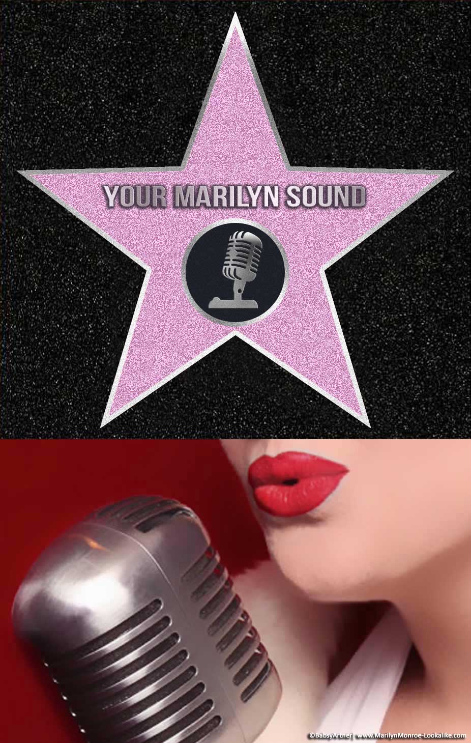 Personalized sound file from Babsy Artner as Marilyn Monroe