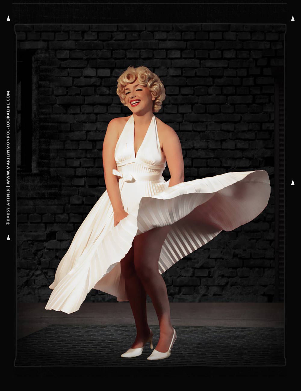 Babsy Artner as Marilyn Monroe