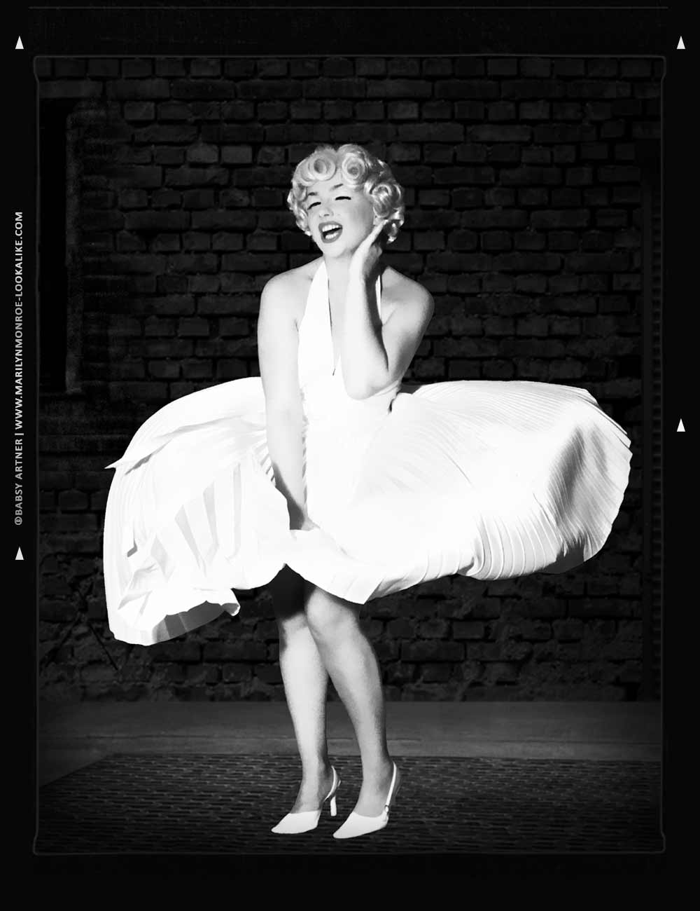 Babsy Artner as Marilyn Monroe